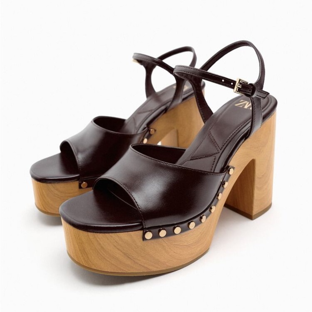 NWT Zara High Heel Platform Sandals | EU 39